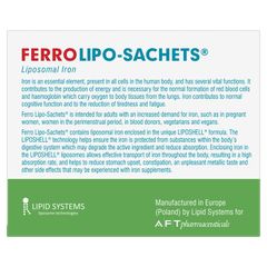 Lipo-Sachets Ferro Strawberry 5g 30 Gói
