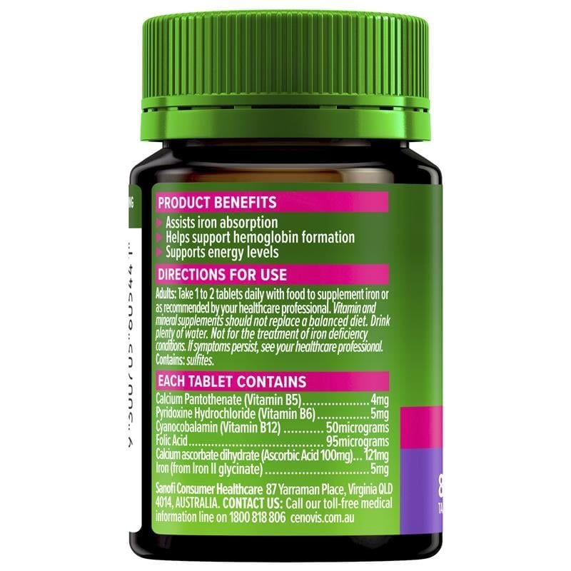 Viên uống Cenovis Iron Plus 80 viên