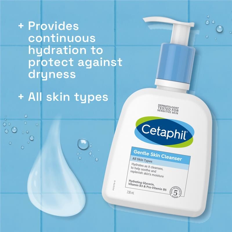 Sữa rửa mặt dịu nhẹ Cetaphil 236ml