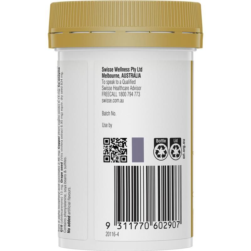 Swisse Beauty Collagen Glow Với Collagen Peptides 60 Viên