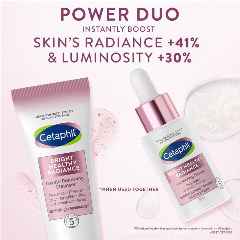 Sữa rửa mặt Cetaphil Bright Healthy Radiance Gentle Renewing Cleanser 100G