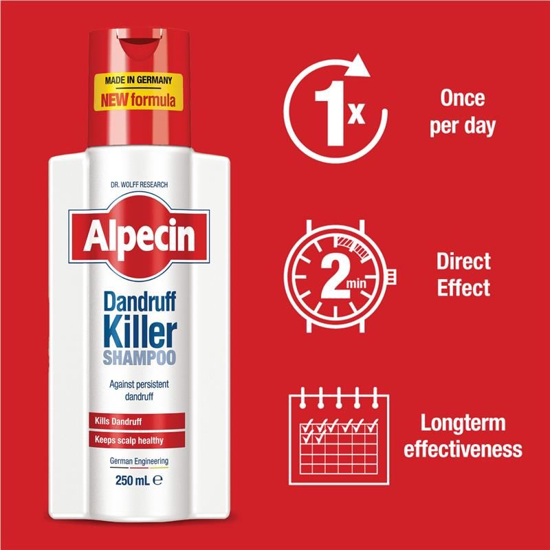 Dầu gội trị gàu Alpecin Dandruff Killer 250ml Chỉ bán trực tuyến
