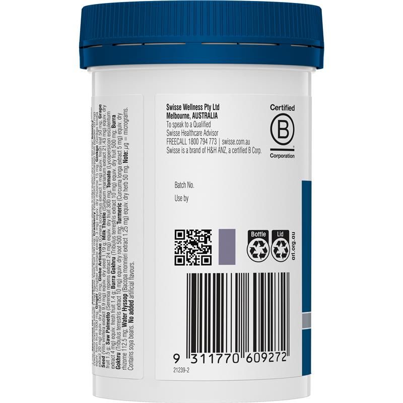 Swisse Mens Multivitamin 50+ 90 Viên