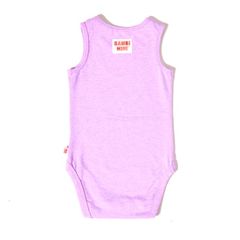 Bambi Mini Co. Bộ đồ liền thân Supersinglet cho bé gái họa tiết hoa tím và sọc kẹo 2 bộ 0 Trẻ sơ sinh