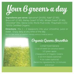 Bột rau xanh hữu cơ Vital 200g Kích thước độc quyền