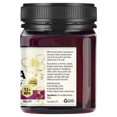 Mật ong Manuka Úc Barnes Naturals 500g MGO 400+