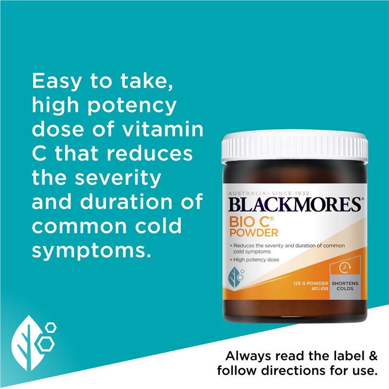 Bột Bio C Blackmores 125G