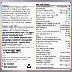 Centrum For Women 50+ 90 Viên Kích thước độc quyền