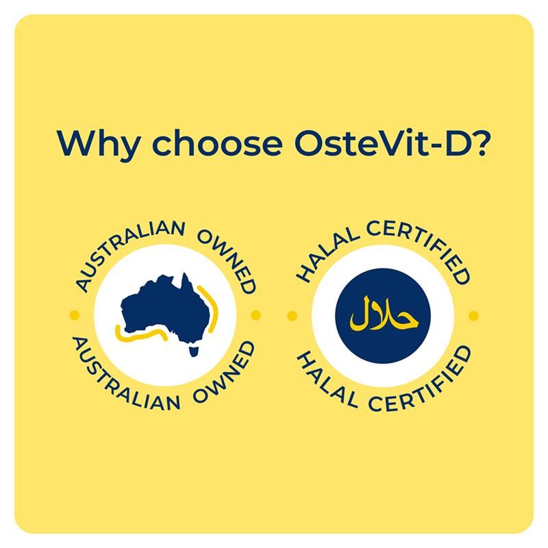 OsteVit-D Vitamin D3 & Calcium Plus One-A-Day 110 Viên