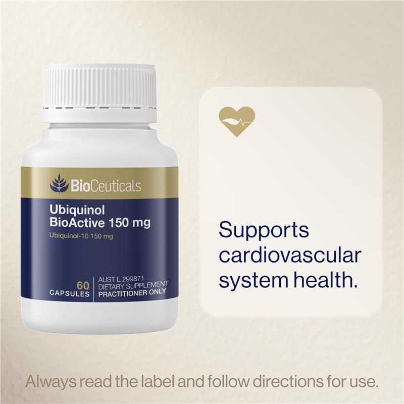 BioCeuticals Ubiquinol BioActive 150mg 60 Viên Nang