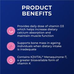 Ostelin Calcium & Vitamin D3 + K2 60 Viên