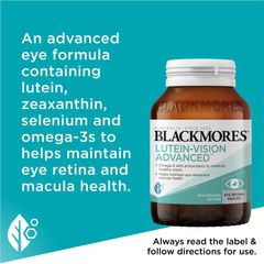 Blackmores Lutein Vision Advanced 60 Viên