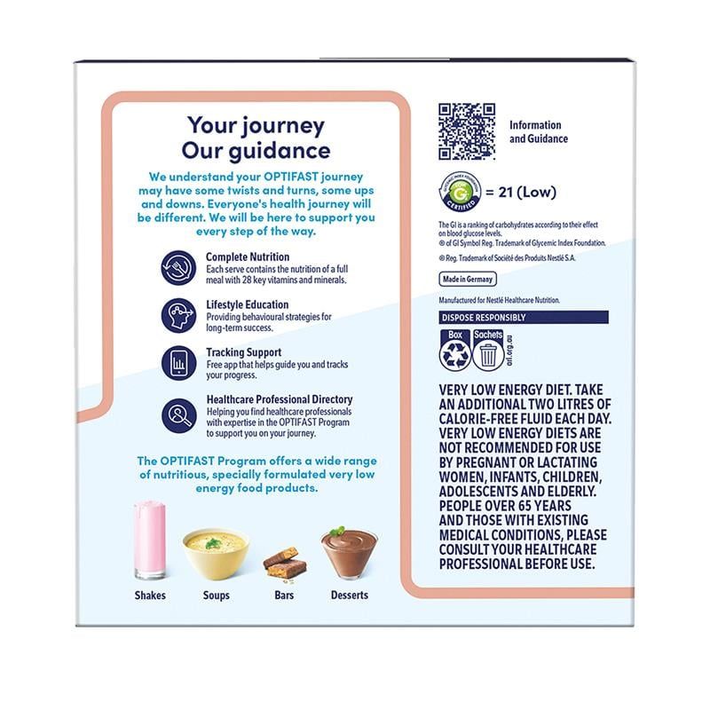 Optifast VLCD Shake Chai 12 x 53g MỚI