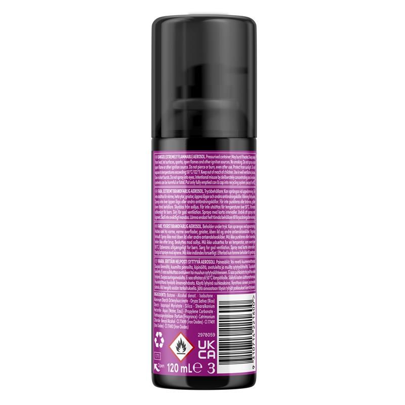 Schwarzkopf Root Retoucher Xịt màu nâu sẫm