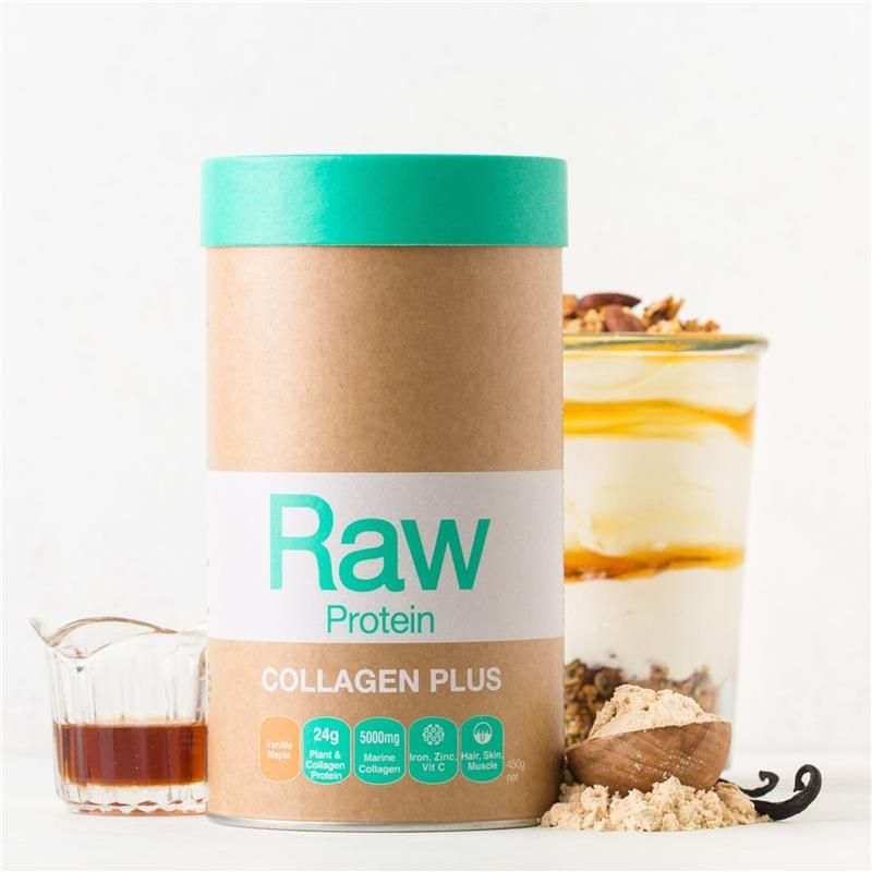 Amazonia RAW Protein Collagen Plus Vanilla Maple 750g