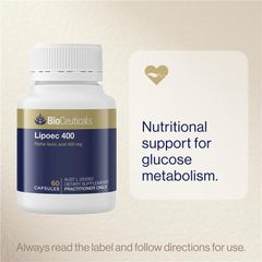 BioCeuticals Lipoec 400 60 Viên nang