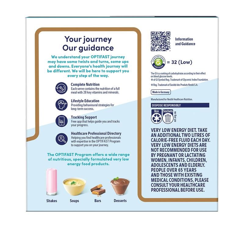 Optifast VLCD Protein Plus Shake Coffee 10 gói 630g