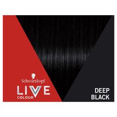 Schwarzkopf Live Colour Đen Đậm 75ml