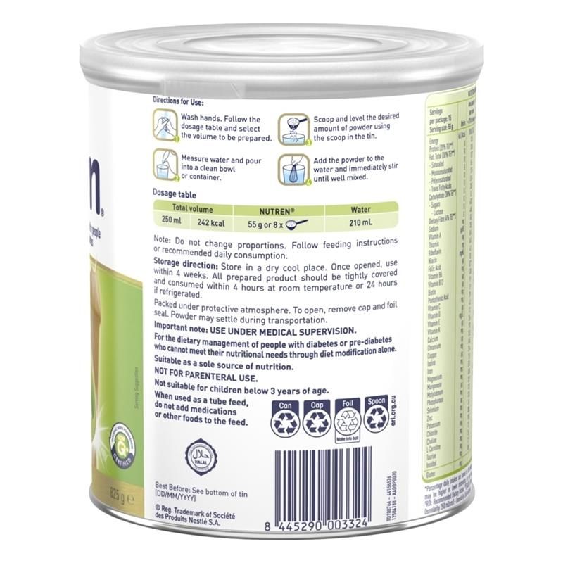 Sữa Nutren Diabetes 825g
