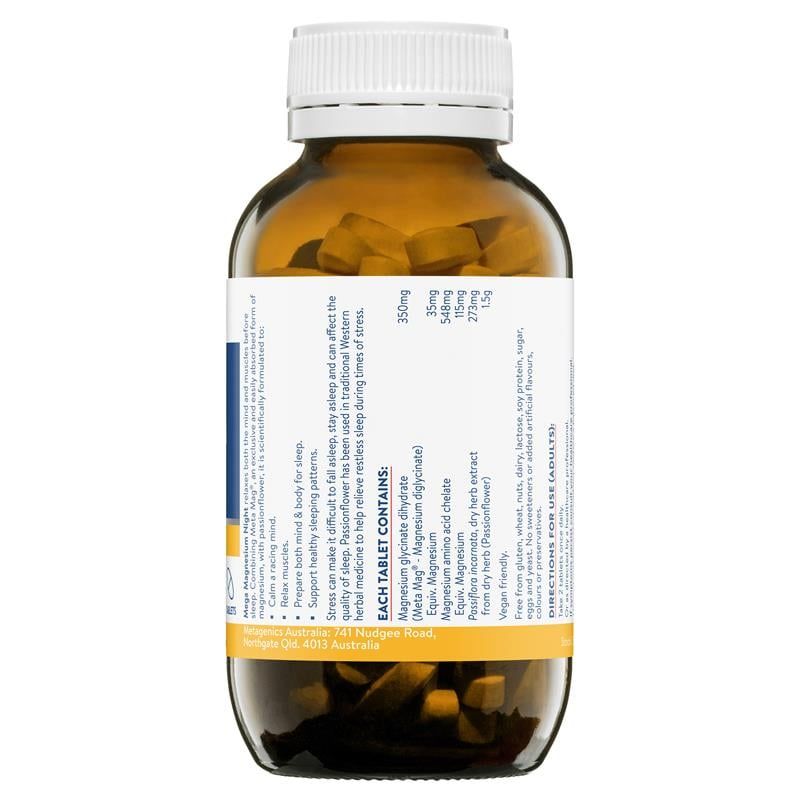 Ethical Nutrients Mega Magnesium Night 100 Viên Kích thước độc quyền