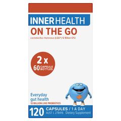 Viên uống bổ sung lợi khuẩn Inner Health On the Go Probiotic 120 viên
