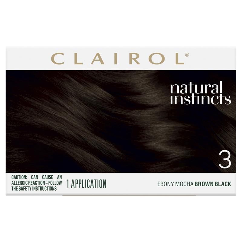 Natural Instincts 3 Ebony Mocha, Nâu Đen Thuốc Nhuộm Tóc Bán Vĩnh Viễn