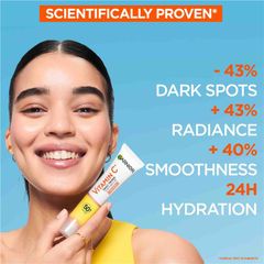 Kem nền Garnier Vitamin C Glow Daily Tinted Eventone Fluid SPF 50+ 40ml