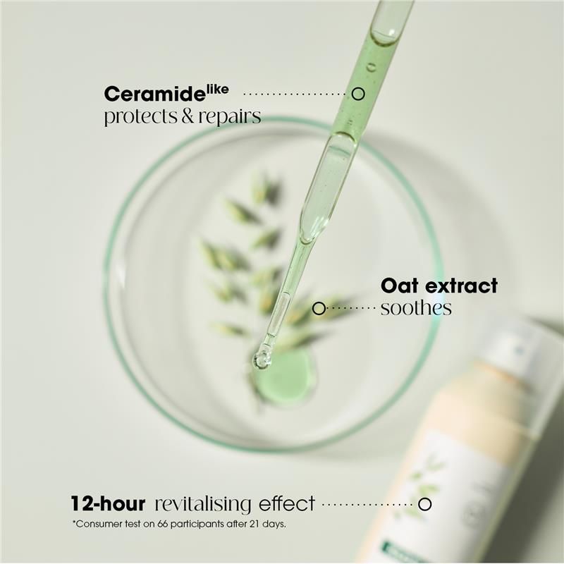 Dầu Gội Khô Klorane Với Yến Mạch & Ceramide Cho Tóc Tối Màu 150ml