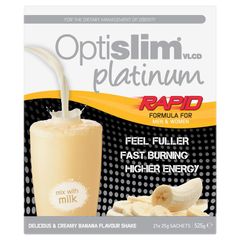 Optislim VLCD Platinum Banana Shake 21x25g Gói