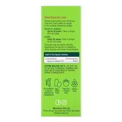 Vitamin D dạng lỏng Brauer Kids 400IU 10ml