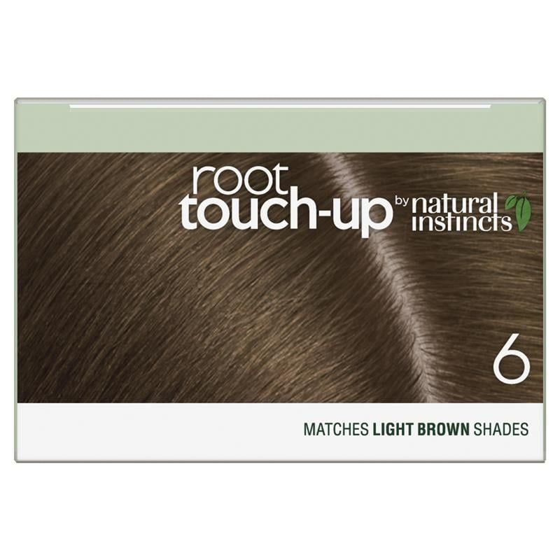 Thuốc nhuộm tóc vĩnh viễn Clairol Root Touch Up Natural Instincts 6 màu nâu nhạt