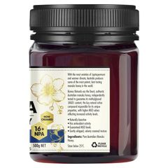 Mật ong Manuka Úc Barnes Naturals 500g MGO 550+