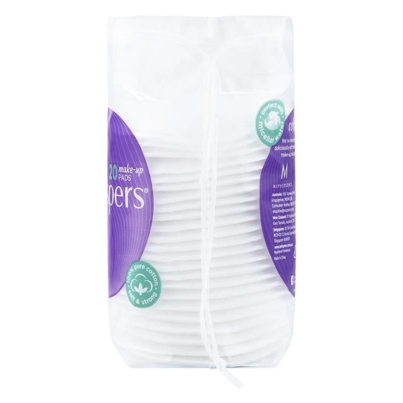 Bông tẩy trang Swisspers Cotton Make Up Pads 20 miếng