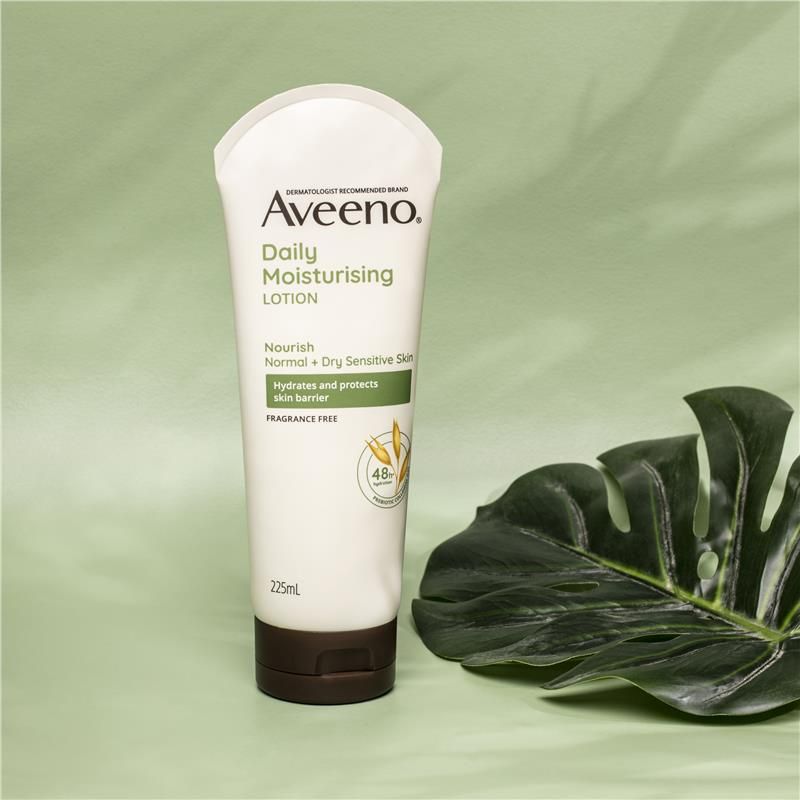 Sữa dưỡng thể Aveeno Daily Moisturising không mùi 225mL