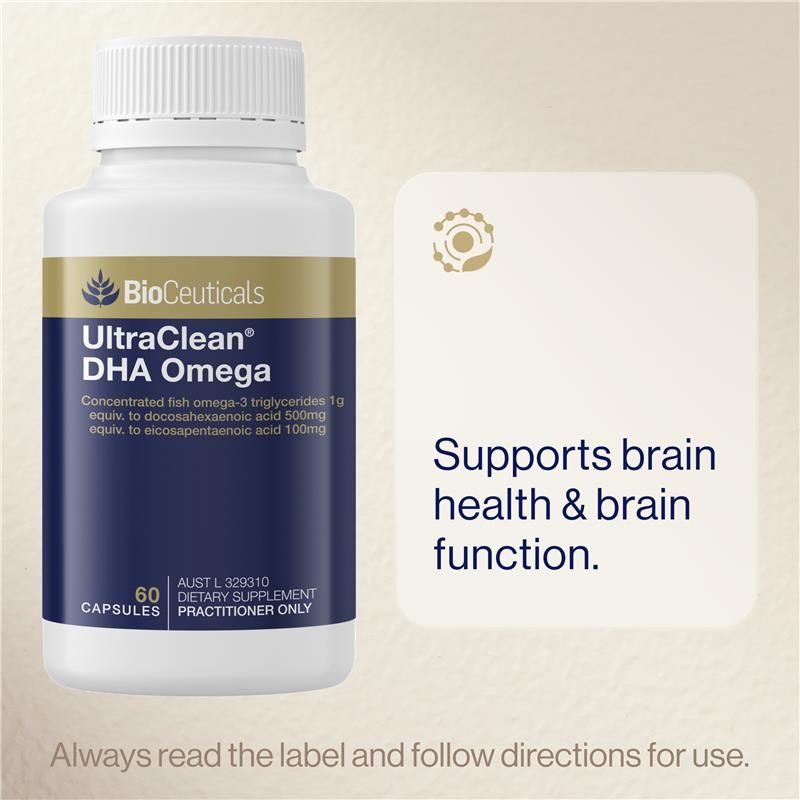 Viên nang BioCeuticals UltraClean® DHA Omega 60 viên