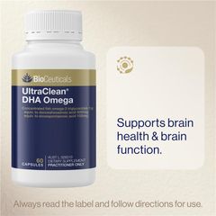 Viên nang BioCeuticals UltraClean® DHA Omega 60 viên