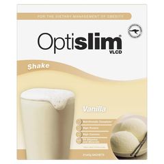 Optislim VLCD Meal Replacement Shake hương vani 21 gói x 43g