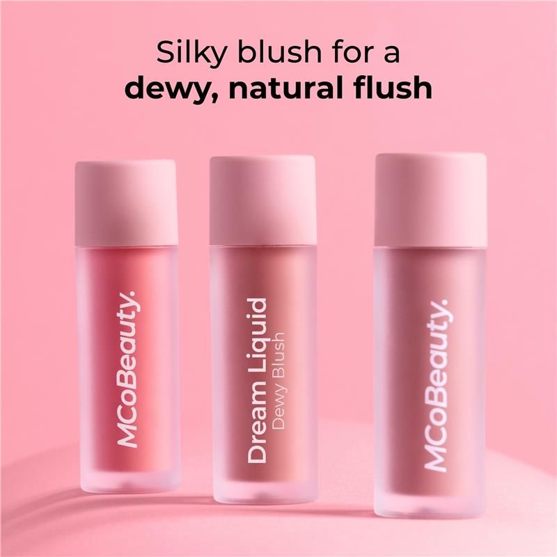 Phấn má hồng dạng lỏng MCoBeauty Dream Liquid Dewy Blush mềm mại màu hồng