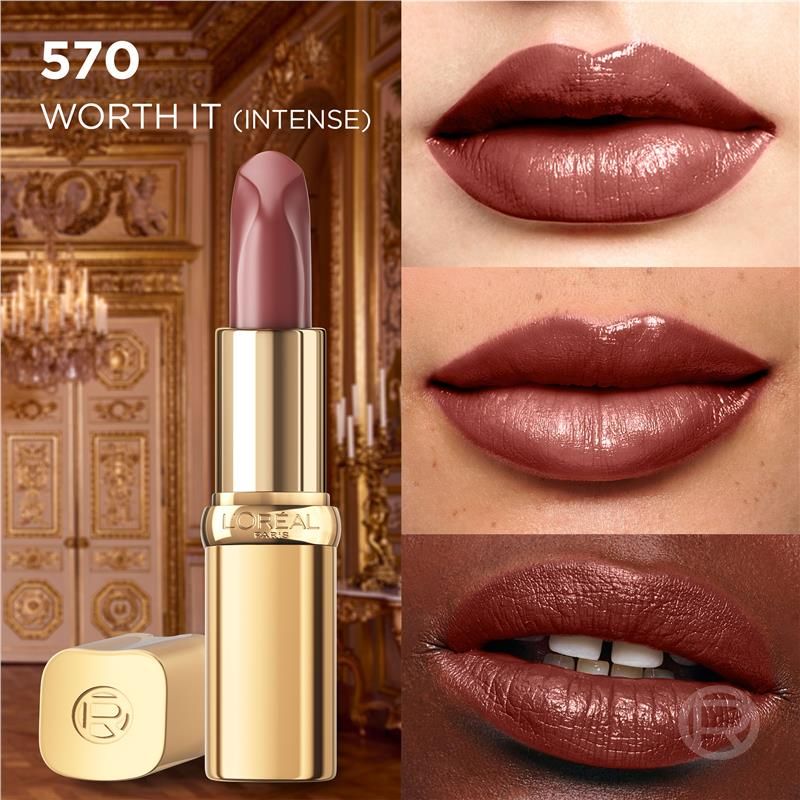 Son môi L'Oreal Paris Color Riche Satin Nudes of Worth 570 Worth It Intense