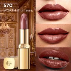 Son môi L'Oreal Paris Color Riche Satin Nudes of Worth 570 Worth It Intense