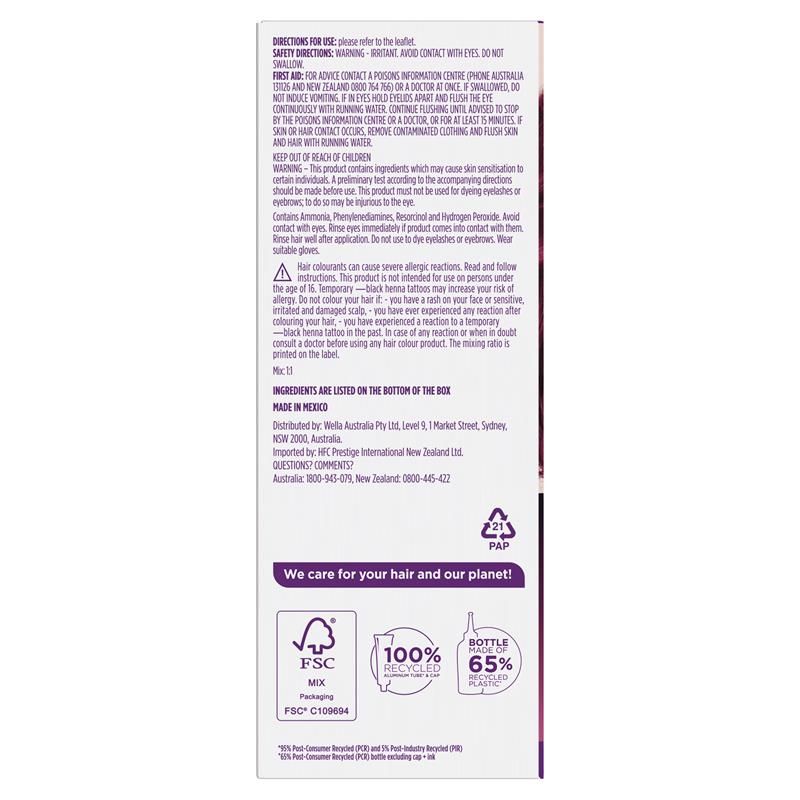 Thuốc nhuộm tóc vĩnh viễn Clairol Bold & Bright M5 Deepest Guava