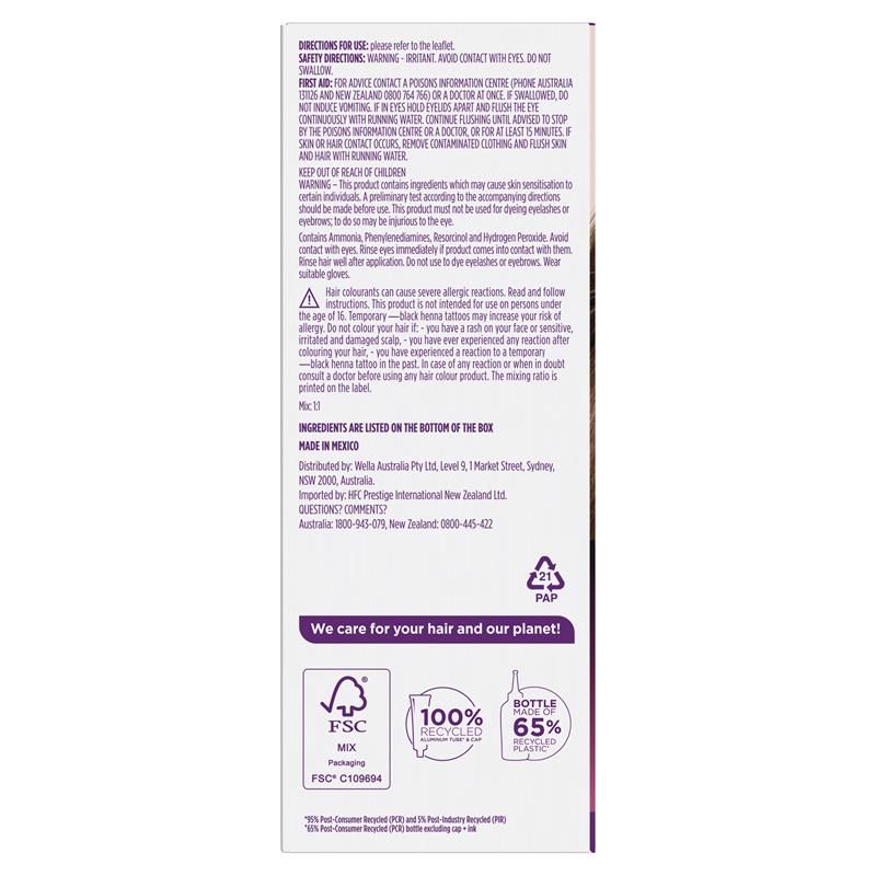 Thuốc nhuộm tóc vĩnh viễn Clairol Bold & Bright 67 Chocolate