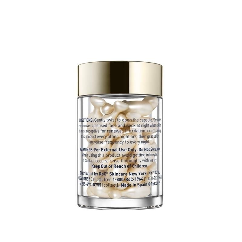 Huyết thanh làm mịn da ban đêm RoC Retinol Correxion Line Smoothing 30 viên nang