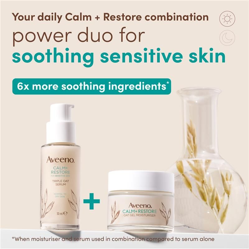 Serum Aveeno Face Calm and Restore Triple Oat 30ml