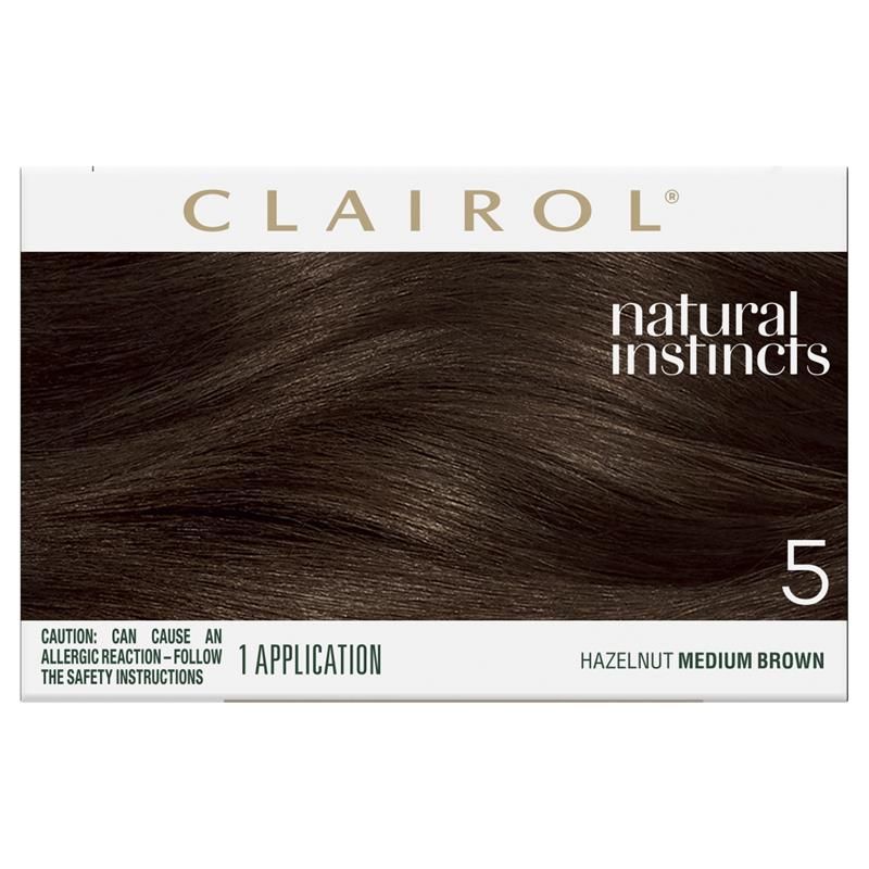 Natural Instincts 5 Hazelnut, Medium Brown Thuốc nhuộm tóc bán vĩnh viễn