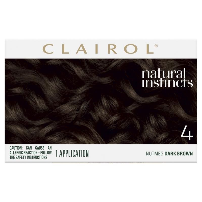 Natural Instincts 4 Nutmeg, Màu Nâu Đậm, Thuốc Nhuộm Tóc Bán Vĩnh Viễn