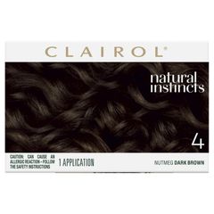 Natural Instincts 4 Nutmeg, Màu Nâu Đậm, Thuốc Nhuộm Tóc Bán Vĩnh Viễn