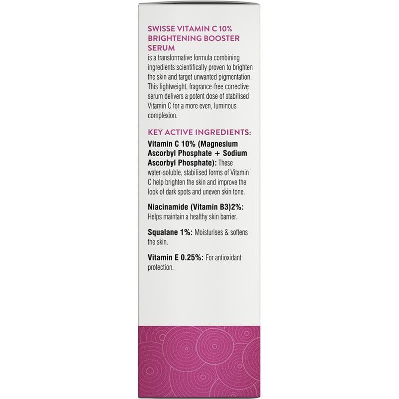 Huyết thanh tăng cường làm sáng da Swisse Beauty Vitamin C 10% 30ml