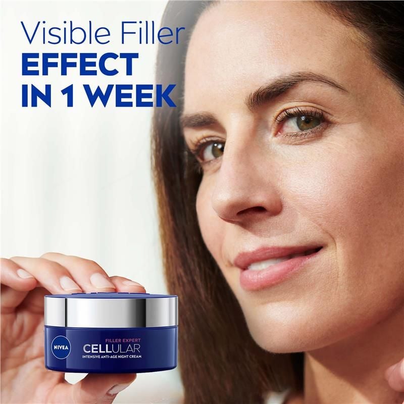 Kem dưỡng da chống lão hóa ban đêm NIVEA Cellular Filler Expert 50ml