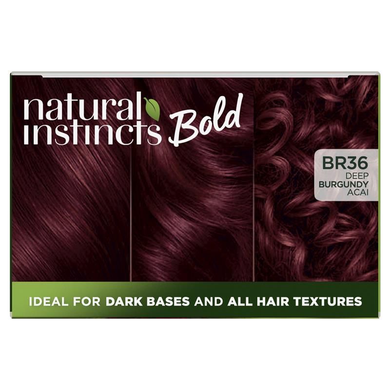 Thuốc nhuộm tóc vĩnh viễn Clairol Natural Instincts Bold Deep Burgundy